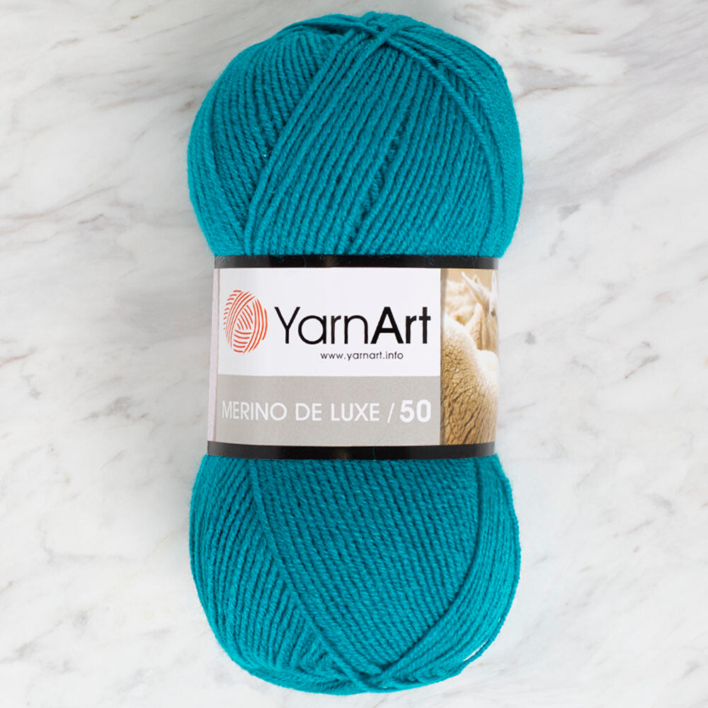Yarnart Merino De Lüx 50 Koyu Yeşil El Örgü İpi - 11448